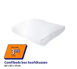 Action Comfibeds box hoofdkussen aanbieding