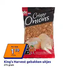 Action King's Harvest gebakken uitjes aanbieding