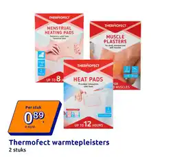 Action Thermofect warmtepleisters aanbieding