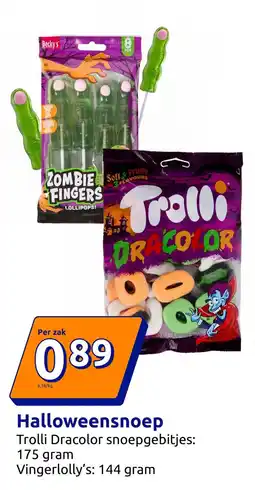 Action Halloweensnoep aanbieding