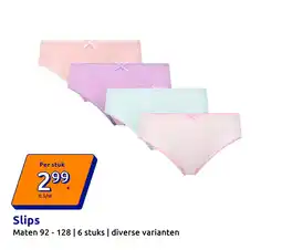Action Slips aanbieding