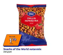 Action Snacks of the World notenmix aanbieding