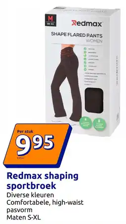 Action Redmax shaping sportbroek aanbieding