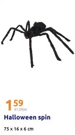 Action Halloween spin aanbieding