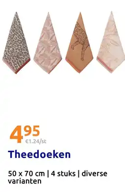 Action Theedoeken aanbieding