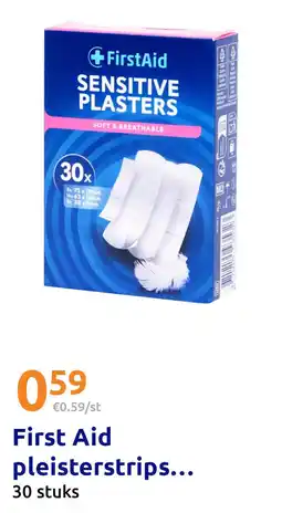 Action First Aid pleisterstrips aanbieding