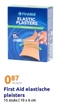 Action First Aid elastische pleisters aanbieding