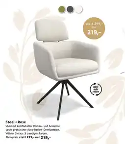 Sijben Stoel • Rose aanbieding