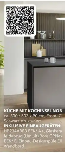Sijben Küche mit Kochinsel Nob aanbieding