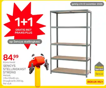 Praxis Sencys stellingkast aanbieding