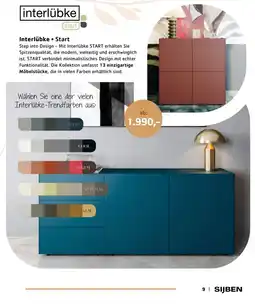 Sijben interlübke start aanbieding