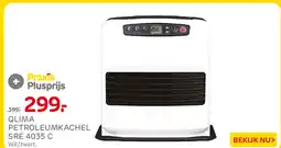 Praxis Qlima petroleumkachel sre 4035 c aanbieding