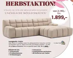 Sijben Loungesofa Kubito aanbieding