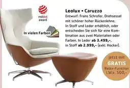 Sijben Leolux Caruzzo aanbieding