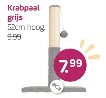 Krabpaal grijs