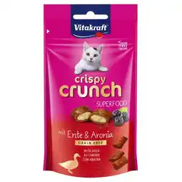 Pets Place Vitakraft Crispy Crunch - Verwensnacks - 60 g Eend&Zwartebessen aanbieding