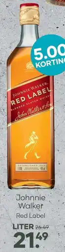 Mitra Johnnie Walker Red Label aanbieding