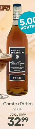 Mitra Comte d'Artim VSOP aanbieding