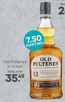 Mitra Old Pulteney 12 Yrs Malt aanbieding