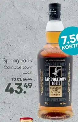 Mitra Springbank Campbeltown Loch aanbieding
