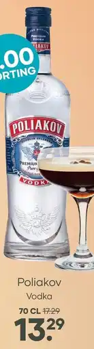 Mitra Poliakov Vodka aanbieding