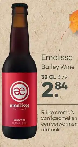 Mitra Emelisse Barley Wine aanbieding