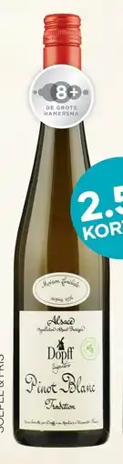 Mitra Dopff au Moulin Pinot Blanc Tradition aanbieding