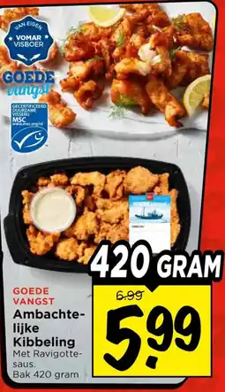 Vomar Voordeelmarkt Ambachtelijke Kibbeling aanbieding