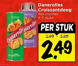 Vomar Voordeelmarkt Danerolles Croissantdeeg aanbieding