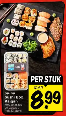 Vomar Voordeelmarkt Sushi Box Kaigan aanbieding
