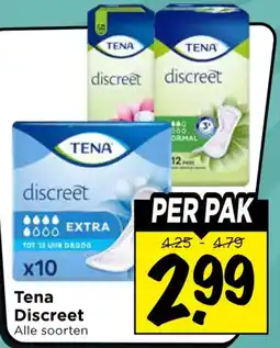Vomar Voordeelmarkt Tena Discreet aanbieding