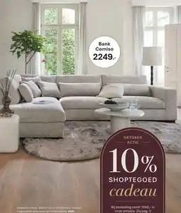 De Ruijtermeubel Bank Comiso aanbieding