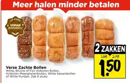 Vomar Voordeelmarkt Verse Zachte Bollen aanbieding