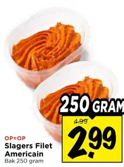 Vomar Voordeelmarkt Slagers Filet Americain aanbieding