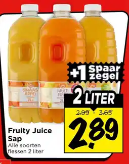 Vomar Voordeelmarkt Fruity Juice Sap aanbieding