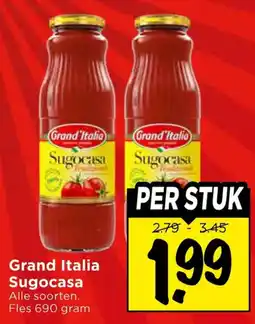 Vomar Voordeelmarkt Alle Grand Italia Sugocasa aanbieding