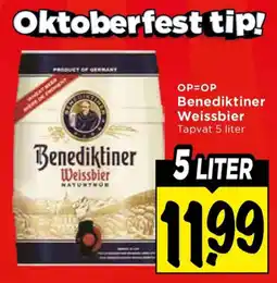 Vomar Voordeelmarkt Benediktiner Weissbier aanbieding