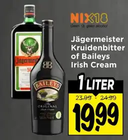 Vomar Voordeelmarkt Baileys Irish Cream aanbieding