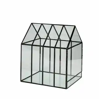 Casa GREENHOUSE Terrarium transparant H 28 x B 24 x D 20 cm aanbieding