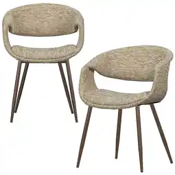 Wehkamp WOOOD eetkamerstoel Yossi (set van 2) aanbieding