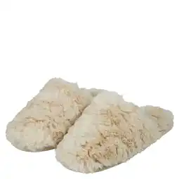 Wehkamp Apollo pantoffels van imitatiebont ecru aanbieding