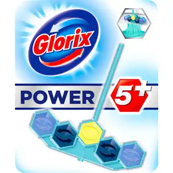 Dekamarkt Glorix Toiletblok power turquoise water aanbieding