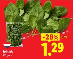 Lidl Spinazie aanbieding