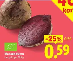 Lidl Bio rode bieten aanbieding