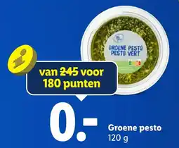 Lidl Groene pesto aanbieding