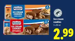 Lidl McKennedy Ice cream cookies aanbieding