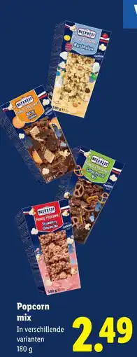 Lidl McKennedy Popcorn mix aanbieding