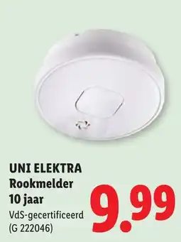 Lidl Rookmelder aanbieding