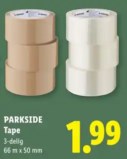 Lidl Parkside Tape aanbieding