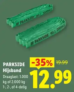 Lidl Parkside Hijsband aanbieding